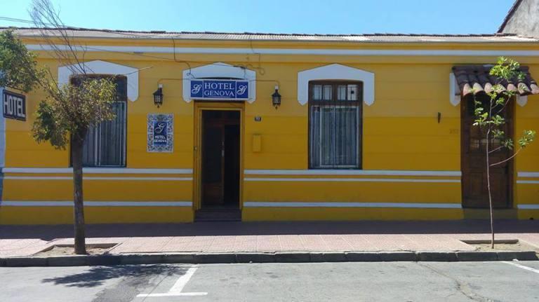 Hotel Genova Los Andes Bagian luar foto
